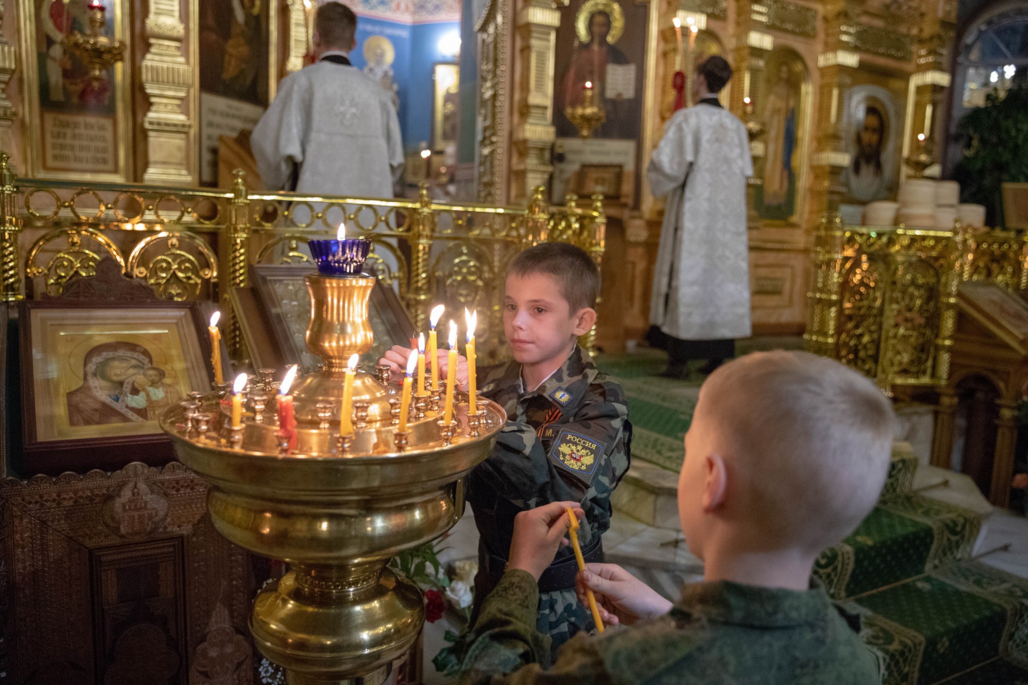 Епископ Сормовский Иннокентий возглавил пасхальные богослужения в Выксе